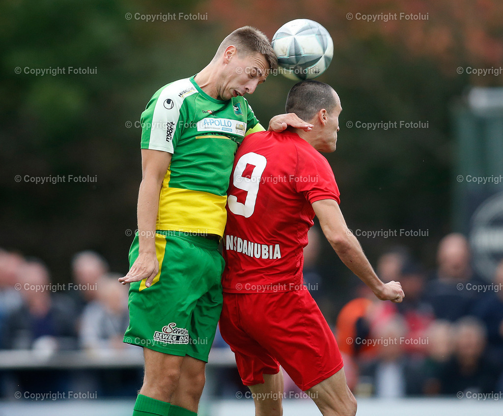 A_LUI_071023_22 | SPORT,FUSSBALL,LL.OST. ASKOE OEDT 1B-SV HAKA TRAUN 07.10.2023 IM BILD: RUMEN KEREKOV (OEDT UND AMAR KADIC (TRAUN) FOTO:FOTOLUI