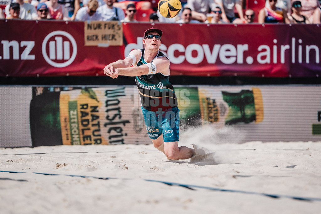 Beachvolleyball | Männer | Allianz German Beach Tour 2025 | Tourstop Bremen | 14.06.2025 | Yannick Harms