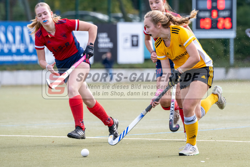 SFE_20231021_0161 | Deutsche Meisterschaft Weibliche U16 Halbfinale Düsseldorfer HC - Harvestehuder THC am 21.10.2023 in Köln (Düsseldorfer Hockeyclub 1905 e.V.), Photo: Stephan Fehrmann 2023 (Sports-Gallery)