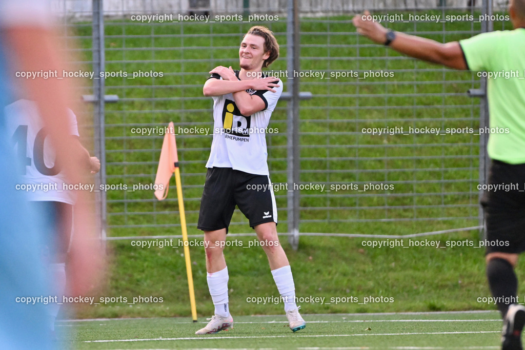 SV Spittal vs. SVG Bleiburg | #18 Kristijan Jelic SV Spittal, Jubel SV Spittal, SV Spittal vs. SVG Bleiburg, SV Spittal vs. SVG Bleiburg am 14.08.2024 in Spittal an der Drau (Goldeck Stadion), Austria, (Photo by Bernd Stefan)