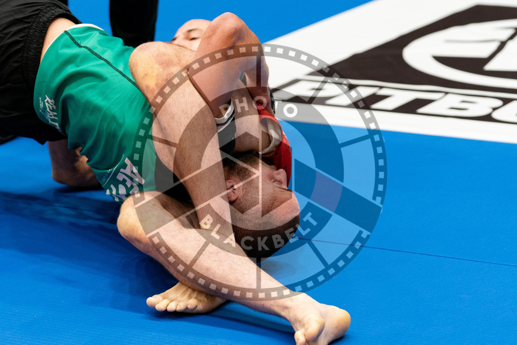 20230916PBB3210 | Fighters compete during the grappling tournement ADCC Trials (European, Middle East and African Championship) in Warsaw, Poland, on September 16, 2023.