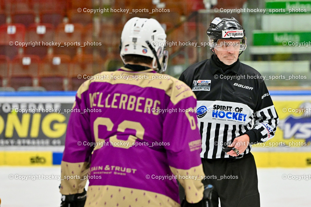 EC Kellerberg vs. EC Arnoldstein | Franzel Reinhard Referee, EC Kellerberg vs. EC Arnoldstein, EC Kellerberg vs. EC Arnoldstein am 27.01.2026 in Villach (Stadthalle Villach), Austria, (Photo by Bernd Stefan)