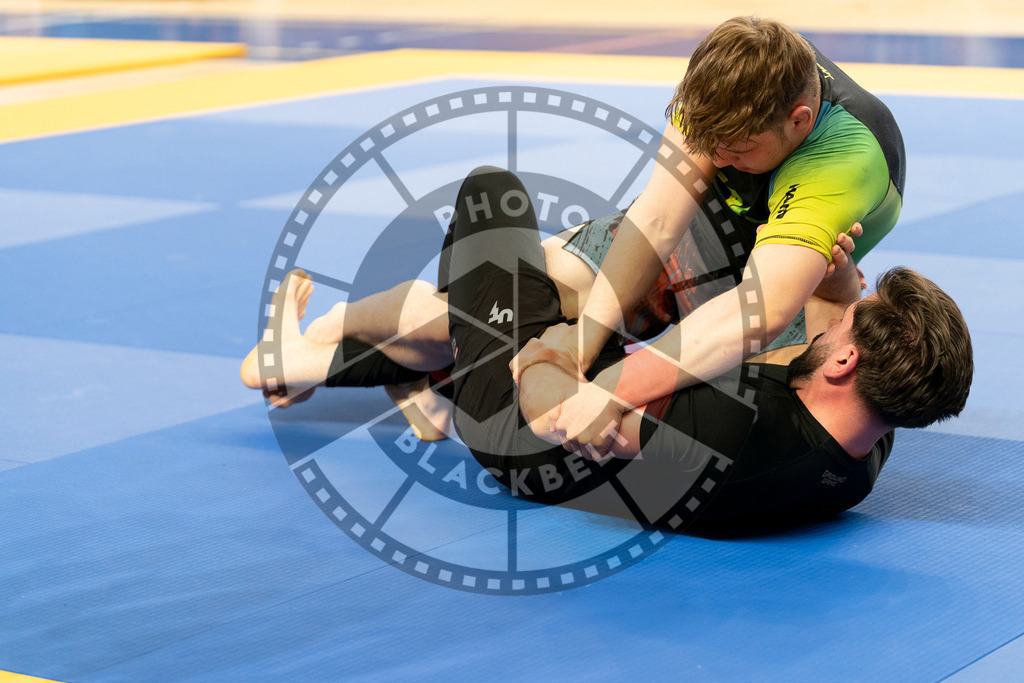 20240316PBB2631 | Athletes compete during the ADCC Eastern European Open grappling Competition in Poznan, Poland, on March 16, 2024.