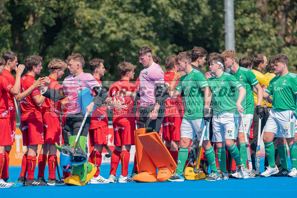 HK_20230709_100042 | Euro Hockey MU18 Belgium - Ireland Championship Girls & Boys am 9.7.2023 CHTC , Krefeld ,