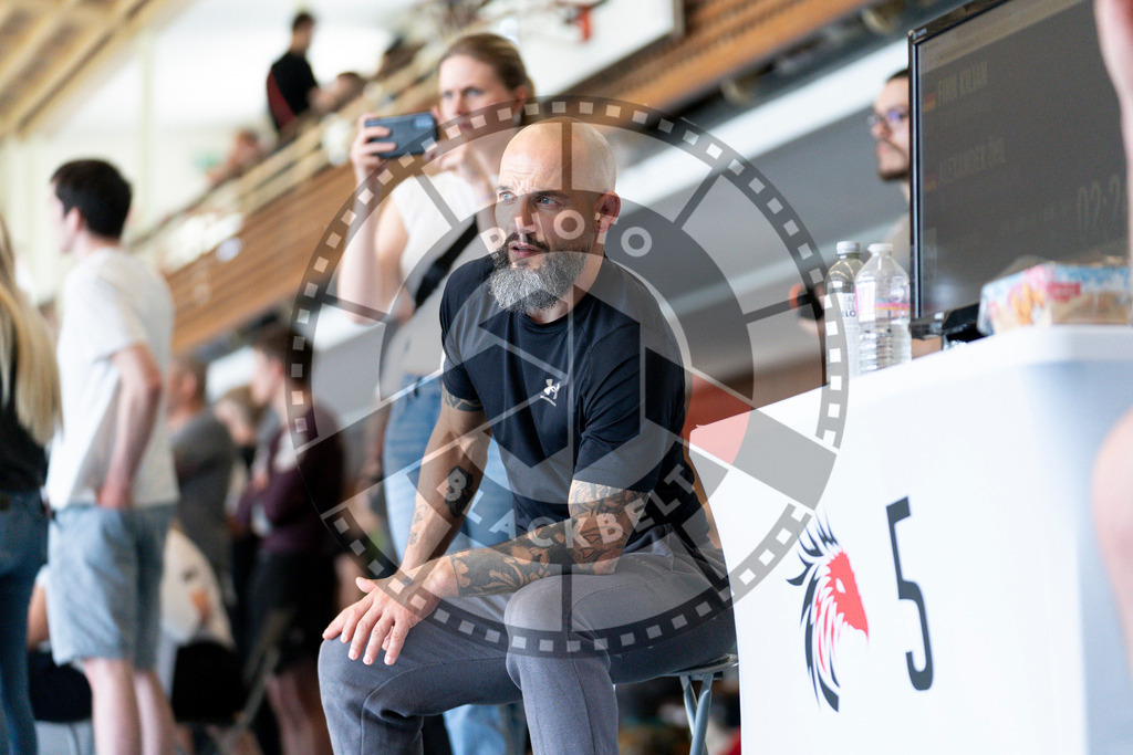 20240608PBB03225 | Fighters compete during the ILLCS VII summer edition luta livre competition in Hannover, Germany, on June 8, 2024.