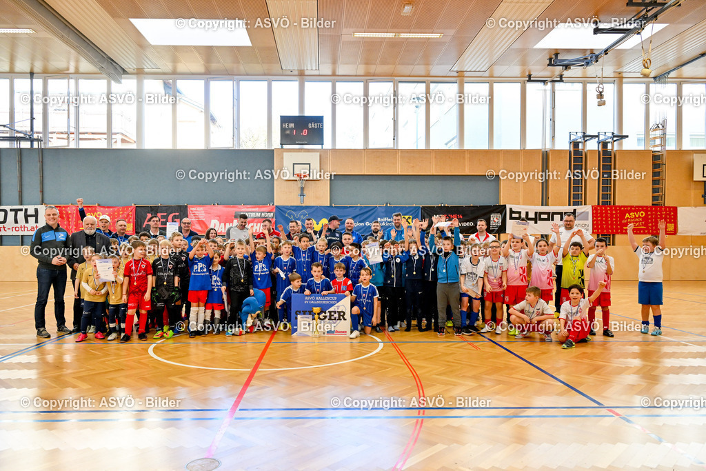 ASVÖ_ Fussballturnier SV Gallneukirchen_ 09.02.2025-177 | 09.02.2025, Gallneukirchen, AUT, ASVÖ, Fussball Nachwuchs Hallenturnier 2025, SV Gallneukirchen im Bild Teilnehmer U 9©Harald Dostal / fodo.media - Realisiert mit Pictrs.com