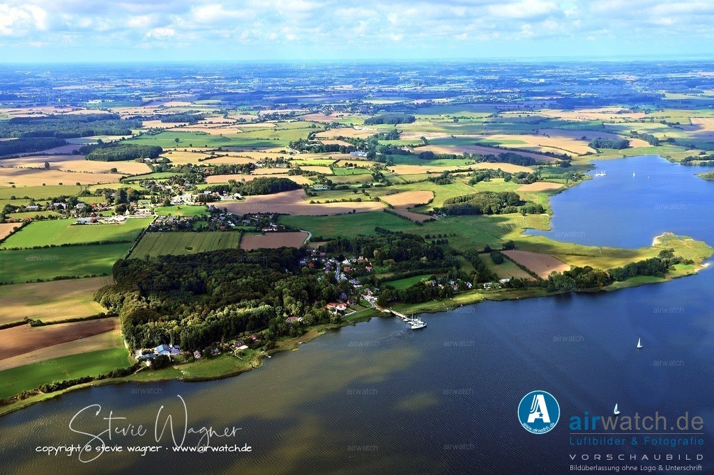 Luftbild, Ostseefjord Schlei, Schlei Bootsclub Ulnis-Steinfeld, Ulsnisstrand, Ulsnisland | Luftbild, Ostseefjord Schlei, Schlei Bootsclub Ulnis-Steinfeld, Ulsnisstrand, Ulsnisland