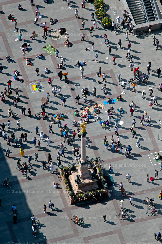 9200621 | Mariensäule auf dem Marienplatz, München