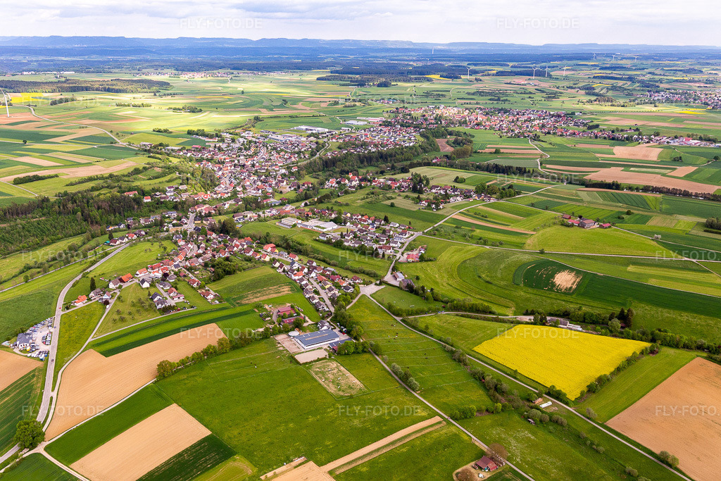 Luftbild: Fluorn in Fluorn-Winzeln im Bundesland Baden-Württemberg in Deutschland. Foto: IMG_114563.jpg vom 30.05.2019 durch Werner Riehm/FLY-FOTO.de