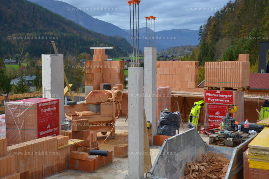 bib-lg07-mauerarbeiten-0126 | Nach LV-Leistungsgruppen sortierte Detailfotos über den Bau eines Hauses. Alle Hausbau-Bilder direkt vom Urheber und Autor der Website Haus-Selber-Bauen.com