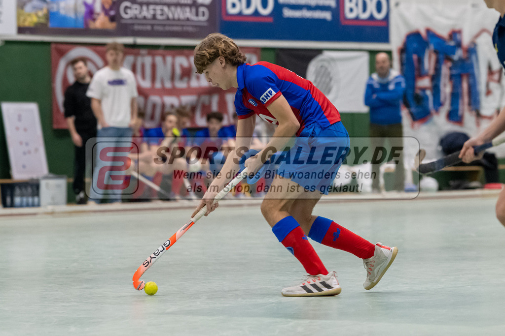 SFE_20230304_0010 | Deutsche Meisterschaft Männliche U16 Halle 2023 am 04.03.2023 in Köln (KTHC Stadion Rot-Weiss Köln Tennis and Hockey Club), Photo: Stephan Fehrmann 2022 (Sports-Gallery)