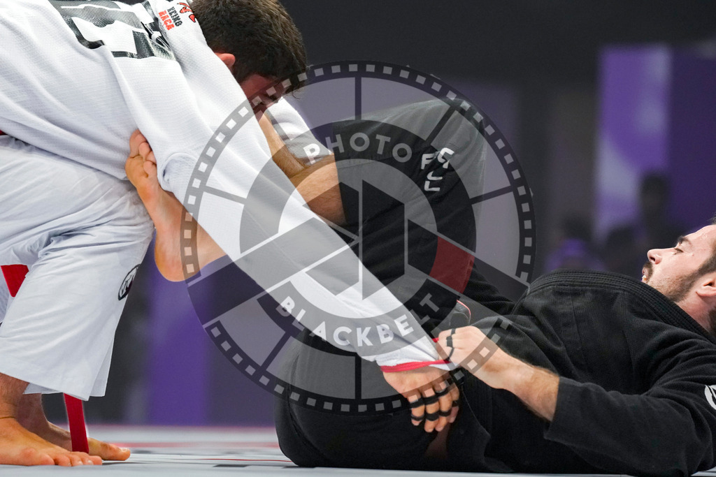 20231110PBB2044 | Fighters compete during the AJP World Professional Championship blackbelt finals in the Mubadala Arena in Abu Dhabi, Arab United Emirates, on November 10, 2023.