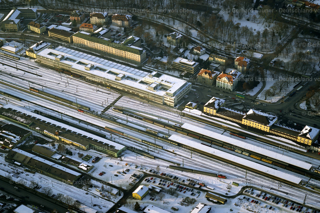 9200900 | Hauptbahnhof Regensburg, Winteraufnahme