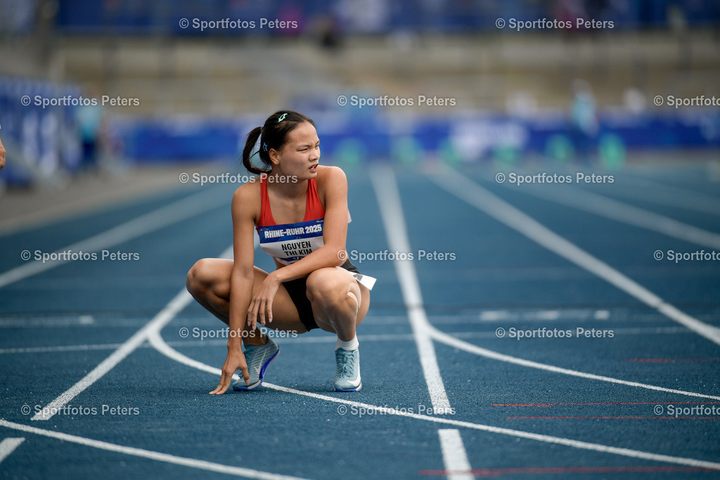 _KP13564_1 | 21.07.2025, xkaix, Leichtathletik, FISU World University Games 2025 v.l. Thanh Nguyen Thi Kim (Vietnam) - Realisiert mit Pictrs.com