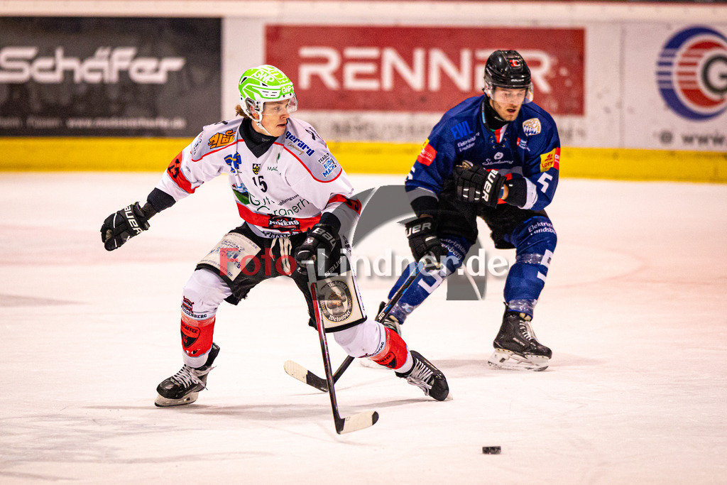 HC Landsberg RIVER KINGS gegen TSV Peißenberg MINERS | Eishockey Bayernliga Herren Vorrunde 2024/25, HC Landsberg RIVER KINGS gegen TSV Peißenberg MINERS, 20250103,Ryan MURPHY (MINERS 15) in Aktion,2025-01-03 in Landsberg am Lech (Eisstadion Landsberg)Ryan MURPHY (MINERS 15)Copyright: WolfgangxLindner foto-lindner.de