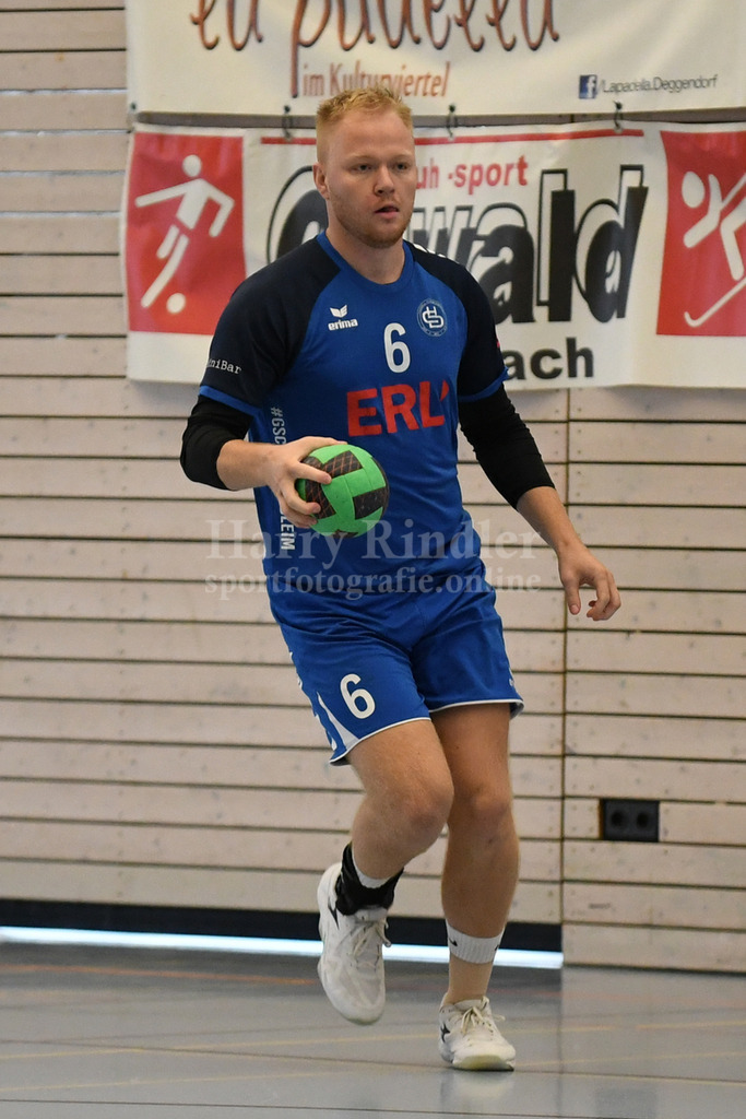 HC Deggendorf : TSV Taufkirchen/Vils | Jan Stengl  (HC Deggendorf  #6) - Realisiert mit Pictrs.com