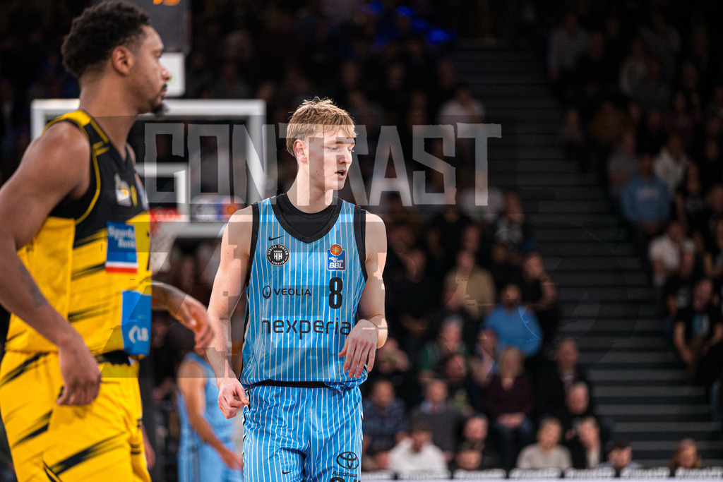 Basketball I Herren I Bundesliga I Saison 2025/2026 I 8. Spieltag I Veolia Towers Hamburg - MHP Riesen Ludwigsburg | CONTRAST ZERØ MEDIA - Realisiert mit Pictrs.com