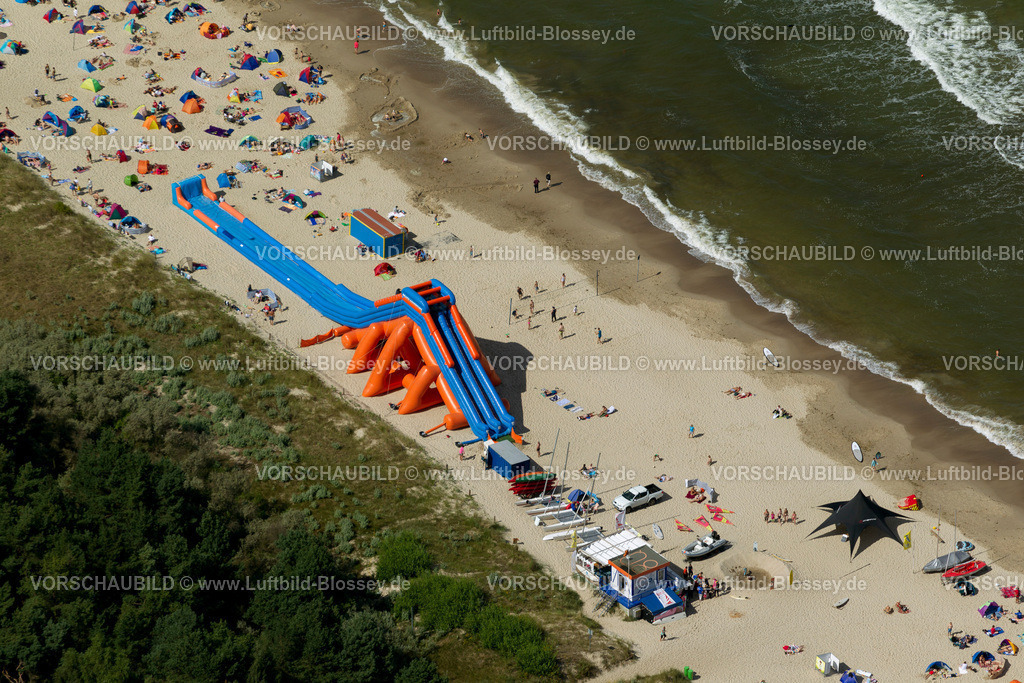 Usedom12083597Zinnowitz | Strand, Badestrand, Strandkörbe, Wellen, Brandung,  Zinnowitz, Ostsee, Usedom, Ostseeküste, Mecklenburg-Vorpommern, Deutschland, Europa