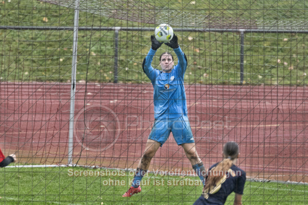 20251004_162438_0286-Bearbeitet | #,1.FC Donzdorf (rot) vs. ASV Spartania Eislingen (blau), Fussball, B-Juniorinnen-Verbandsstaffel Nord, wfv, 03. Spieltag, Saison 2025/2026, Rasenplatz, Lautertal Stadion, Süßener Straße 16, 73072 Donzdorf, 04.10.2025 - 16:00 Uhr,Foto: PhotoPeet-Sportfotografie/Peter Harich