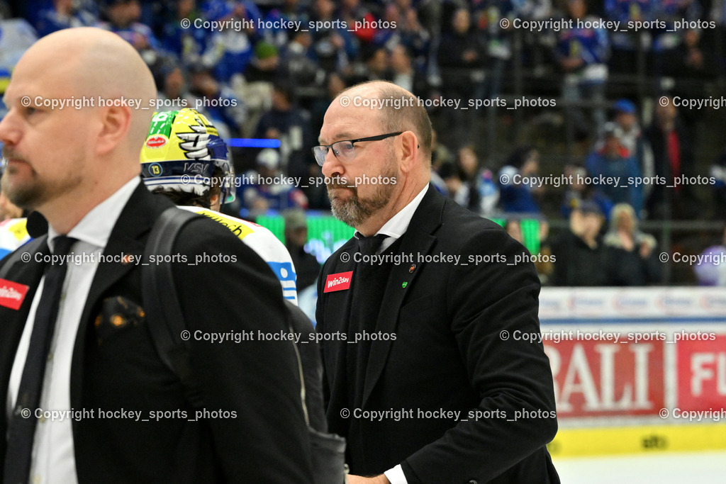 EC IDM WÄRMEPUMPEN VSV vs. MOSER MEDICAL GRAZ99ERS | Headcoach Graz 99ers Daniel Lacroix, EC IDM WÄRMEPUMPEN VSV vs. MOSER MEDICAL GRAZ99ERS, EC IDM WÄRMEPUMPEN VSV vs. MOSER MEDICAL GRAZ99ERS am 17.03.2026 in Villach (Stadthalle Villach), Austria, (Photo by Bernd Stefan)