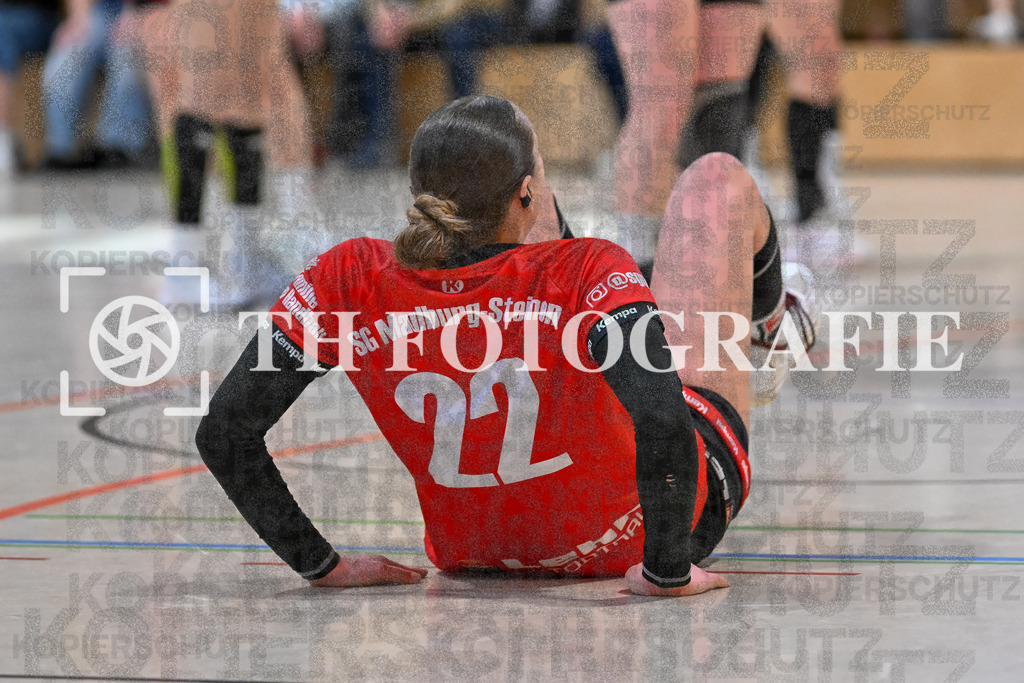 GER, SG Maulburg/Steinen - HB Kinzigtal, Frauen-Handball, Oberliga Suedbaden, 21. Spieltag, Saison 2024/2025, 06.04.2025 | Maike Hartmann (SG Maulburg/Steinen, #22)GER, SG Maulburg/Steinen - HB Kinzigtal, Frauen-Handball, Oberliga Suedbaden, 21. Spieltag, Saison 2024/2025, 06.04.2025Foto: TH Fotografie/Thomas Hess