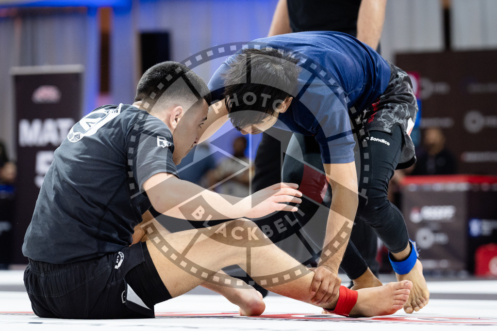 20260214PBB2350 | Fighters compete during the ADCC European Trials  competition day 1 in Belgrade, Serbia, on February 14, 2026.