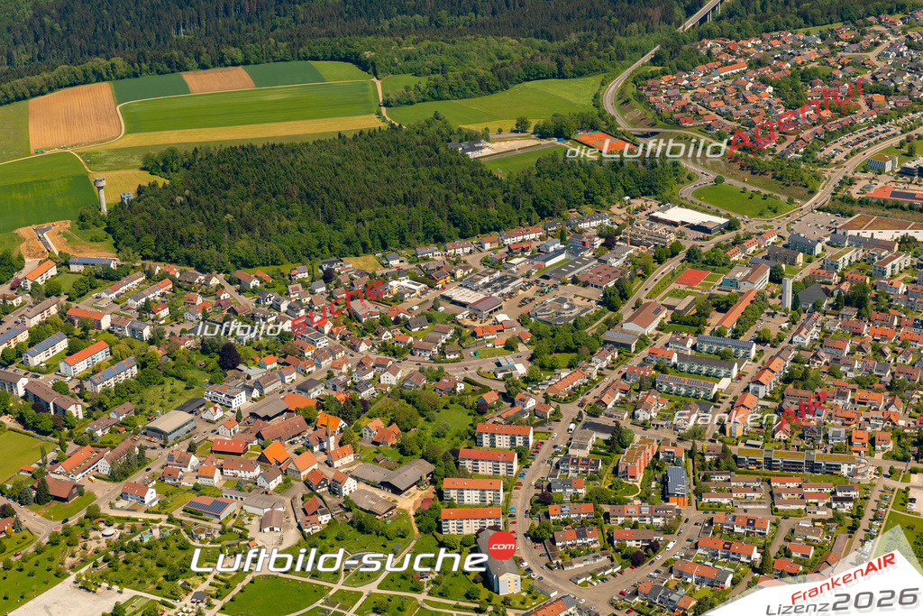 Das Luftbild zeigt : Wetzgau Schwäbisch Gmünd - Die Luftaufnahme wurde 2024 vom UL-Flugzeug aus erstellt ( keine Drohne ) - Hochauflösende Luftaufnahme - Für grossformatige Ausdrucke geeignet. Die Geschenkidee !Mit Lizenz und Bildrechte bestellbar