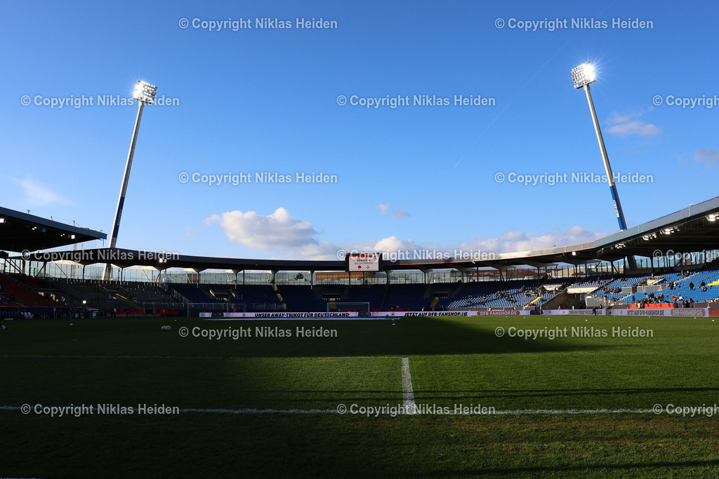NH_DeutschlandU21_NordirlandU21_U21EMQualifikation_27032026 | Das Eintracht-Stadion beim U21-Länderspiel zwischen Deutschland und Nordirland.Fußball I Junioren I U21-EM-Qualifikation I Saison 2025-2026 I 8. Spieltag I Deutschland U21 - Nordirland U21 I 27.03.2026 I Eintracht-Stadion