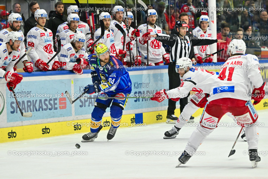 EC IDM Wärmepumpen VSV vs. EC KAC 17.3.2023 | #84 Desjardins Andrew, Spielerbank EC KAC, 