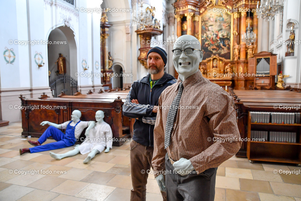 Ursulinenkirche_ Kunstausstellung_ 21.02.2023-4 | 21.02.2023, Linz, AUT, Ursulinenkirche, Memento Mori - Kunst in der Fastenzeit, im Bild Adam Ulen - Chattering Teeth