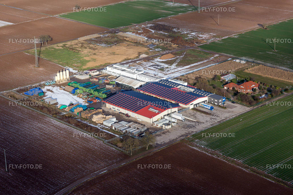 Ortsansicht | Luftbild: Ortsansicht im Ortsteil Niederhochstadt in Hochstadt im Bundesland Rheinland-Pfalz in Deutschland. Foto: IMG_096257.jpg vom 15.01.2017 durch Werner Riehm/FLY-FOTO.de - Realisiert mit Pictrs.com