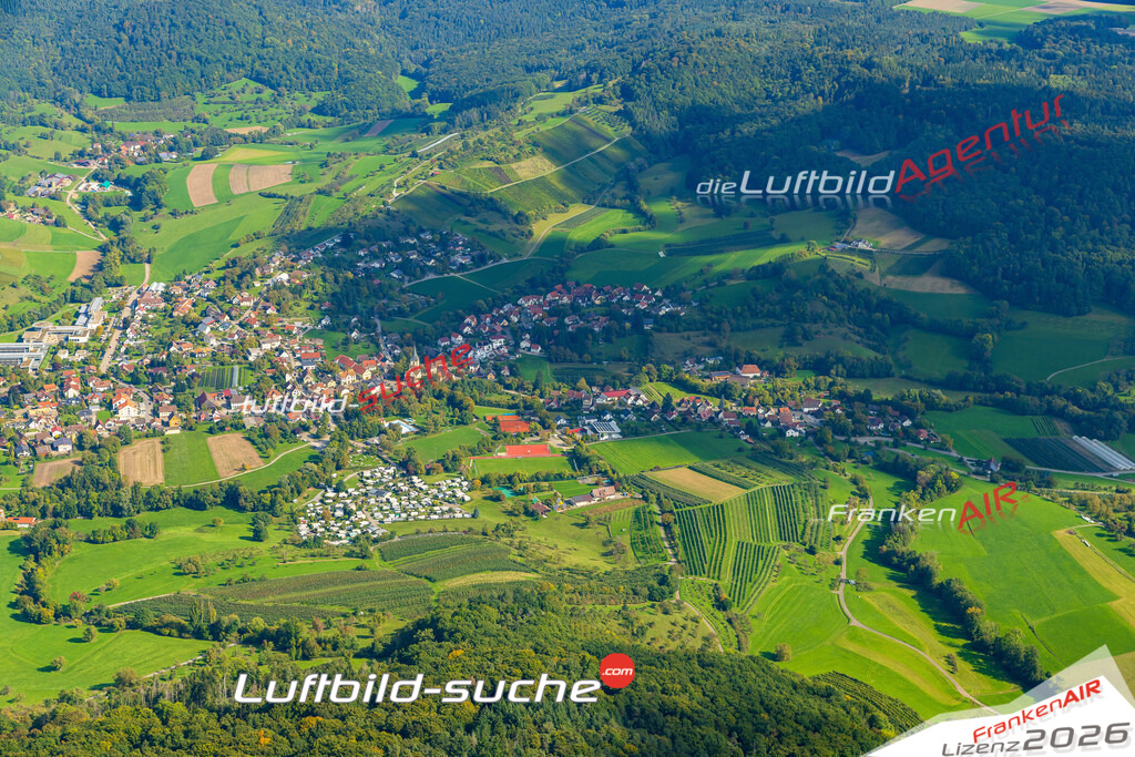 Luftbild Vs Google Maps  Untersteinbach  Pfedelbach -Das Luftbild wurde 2025 vom UL-Flugzeug heraus erstellt ( keine Drohne ) - Hochauflösende Luftaufnahme -Nicht vergleichbar mit Google Maps oder Satelittenbilder- Die Geschenkidee !Mit Lizenz und Bildrechte bestellbar