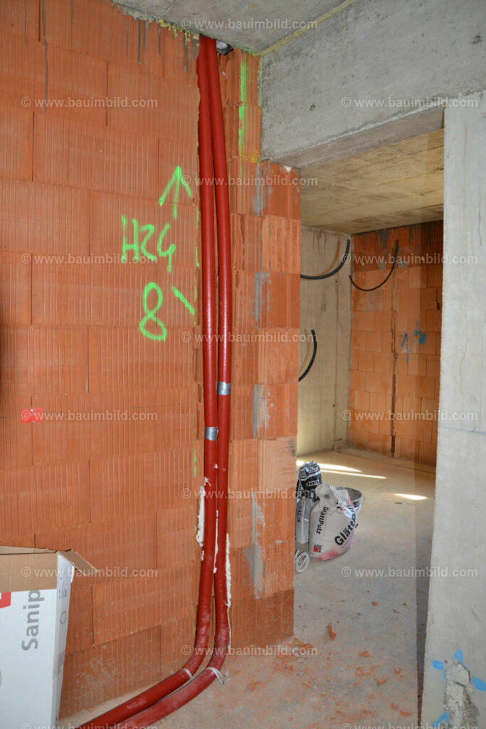 bib-lg15-sanitaer-0063 | Nach LV-Leistungsgruppen sortierte Detailfotos über den Bau eines Hauses. Alle Hausbau-Bilder direkt vom Urheber und Autor der Website Haus-Selber-Bauen.com