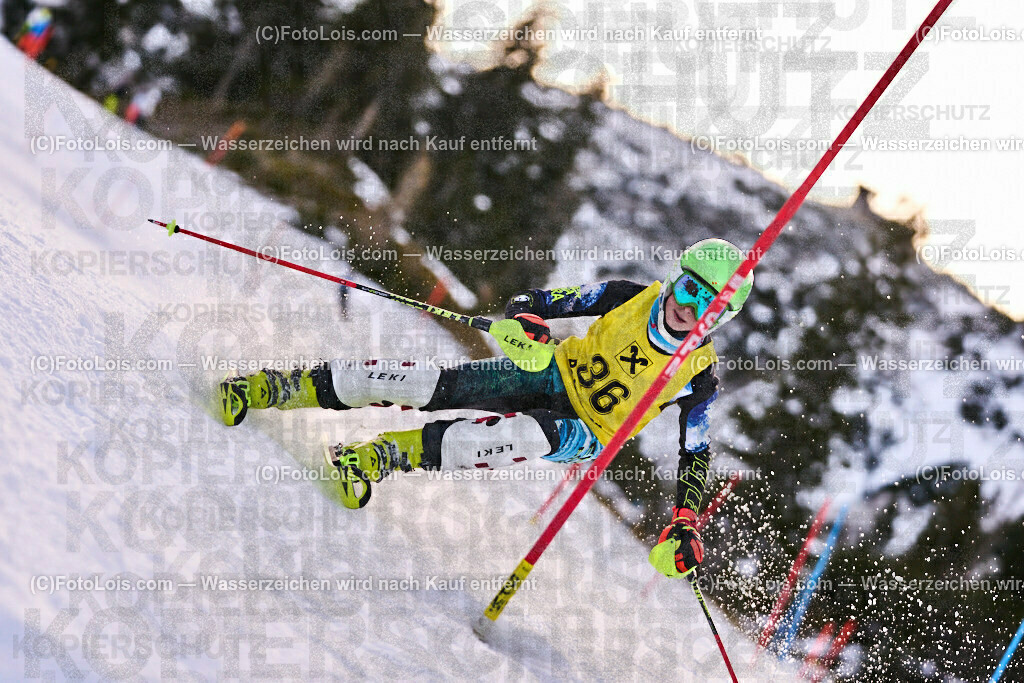 ALP2884_NWC-OAC-Slalom-II DG-I_Hochkar_Hofer Alexander | (C)FotoLois.com, Alois Spandl, NWC+OAC-Schüler-Slalom 1 auf dem Hochkar, Sa 7. Jänner 2023.