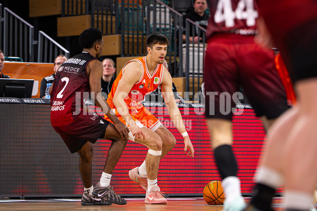 Basketball I Herren I Saison 2025-2026 I ProB Nord I 21. Spieltag I Rasta Vechta II - Iserlohn Kangaroos I 3304 | Ivan Volf (44, RASTA Vechta II) - Realisiert mit Pictrs.com
