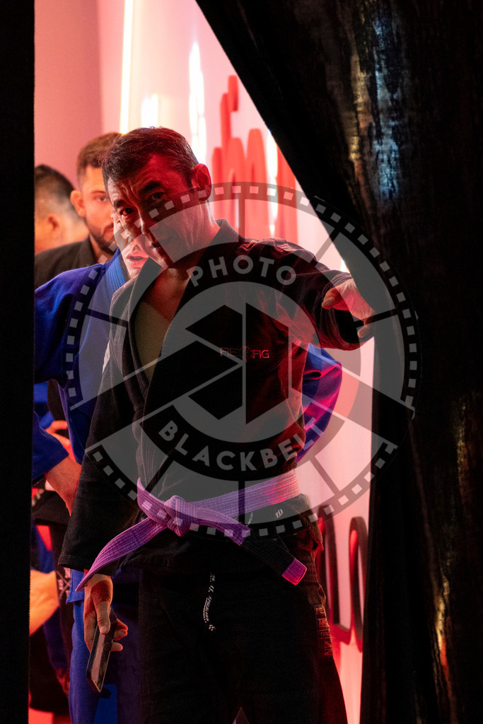 20231106PBB1205 | Fighters compete during the AJP World Master Championship in the Mubadala Arena in Abu Dhabi, Arab United Emirates, on November 6, 2023.