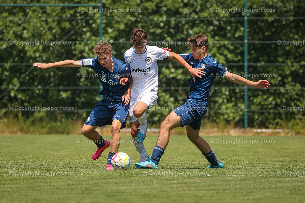 BQ3I6984 | 17.06.2023; Testspiel; Rasenplatz Offdilln; VfL Bochum U17 - Eintracht Frankfurt U17; Ergebnis: 3:1 (1:1)