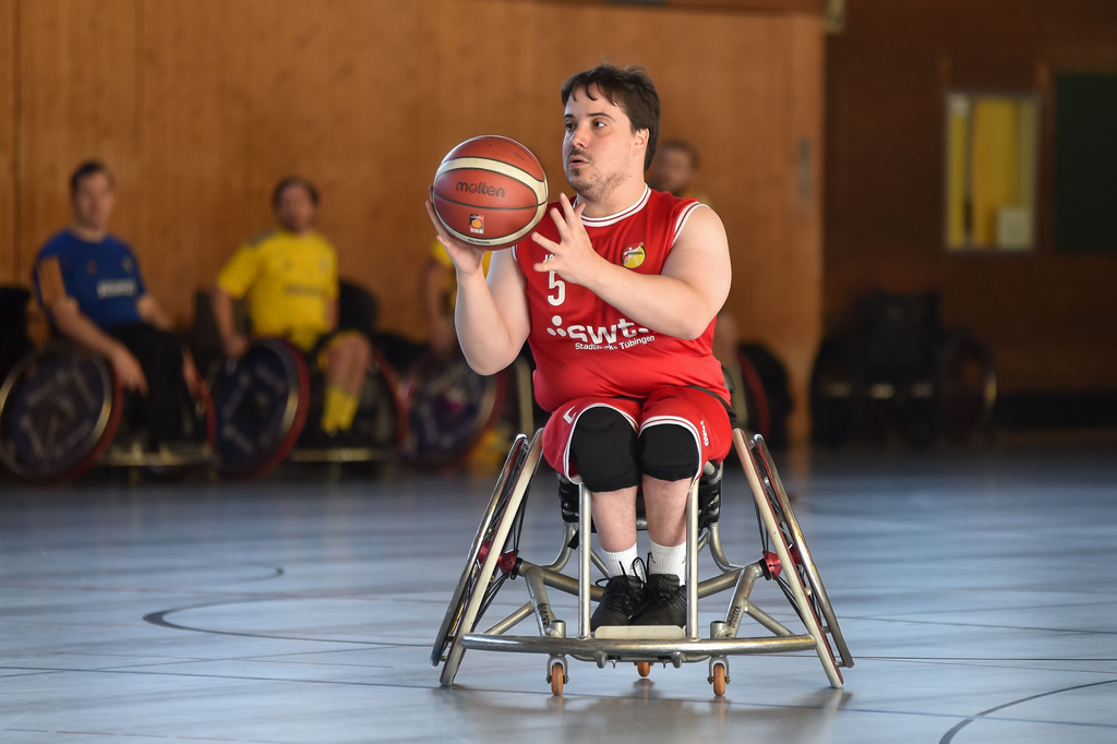 2024-11-23-0046 | RSKV Tuebingen vs. Alba Berlin, Rollstuhlbasketball, 2. Bundesliga Sued, 5. Spieltag, Saison 2024/2025, 23.11.2024, Foto: Ralph Kunze - Realisiert mit Pictrs.com