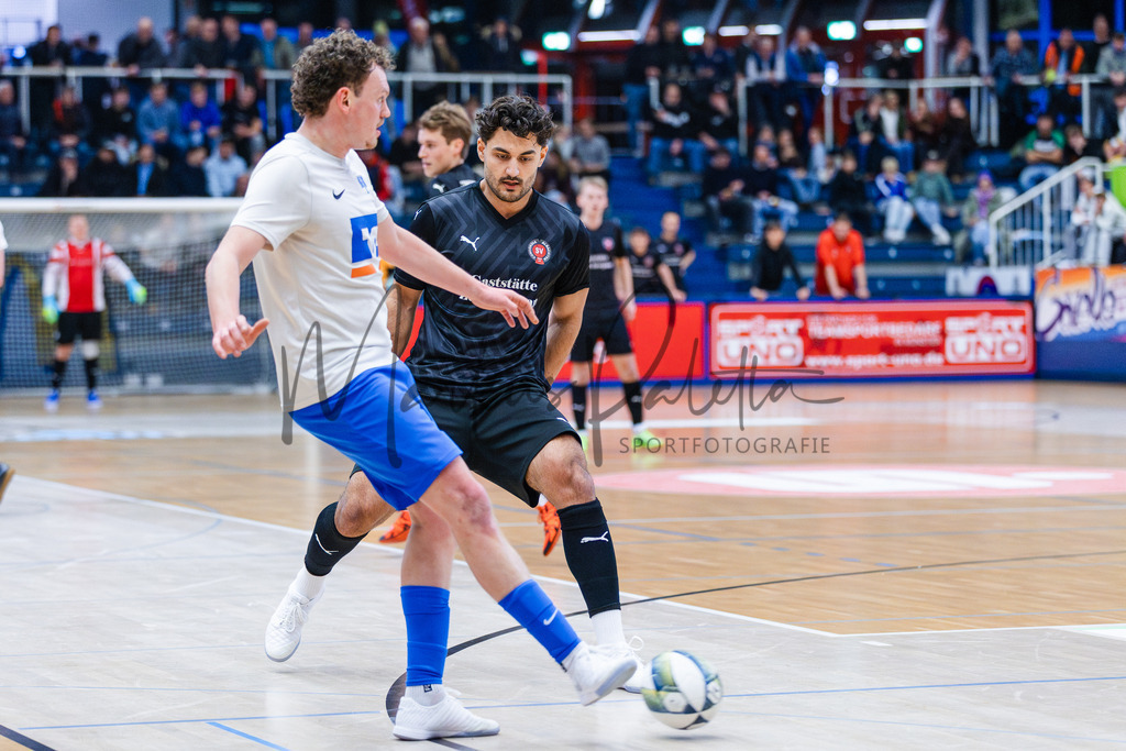 47. Stadtmeisterschaften im Hallenfußball 2025, Zwischenrunde, Zwischenrunde | Stadtmeisterschaften im Hallenfußball 2025, Zwischenrunde, Sporthalle Berg Fidel in Münster. Foto: sportfotografie.ms | Markus Paletta - Realisiert mit Pictrs.com
