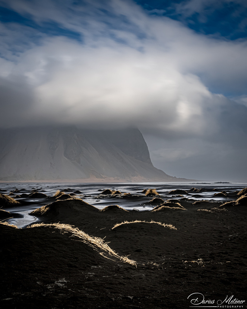 Der Schwarze Strand von Vesturhorn | Der Schwarze Strand von Vesturhorn auf Island
