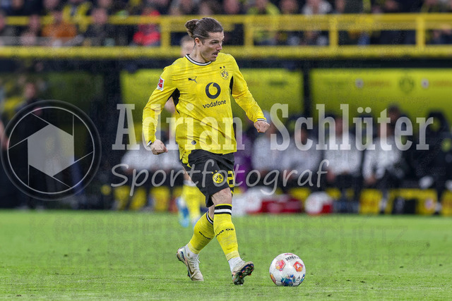 08.05.2026, GER, Fussball, Herren, 1. BL, Saison 2025/2026, Borussia Dortmund - Eintracht Frankfurt | Marcel Sabitzer (BVB) in Aktion am Ball, Einzelaktion