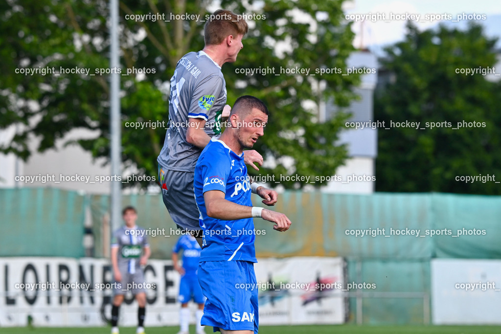 SAK vs. SV Dellach Gail 17.6.2023 | #24 Zoran Vukovic, #24 Fabien Unterasinger