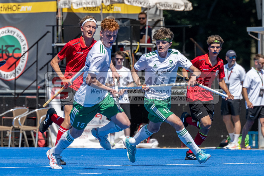 SFE_20230708_0067 | EuroHockey EM U18 Boys Austria vs Ireland am 08.07.2023 in Krefeld (Gerd-Wellen-Hockeyanlage), Photo: Stephan Fehrmann 2023 (Sports-Gallery)