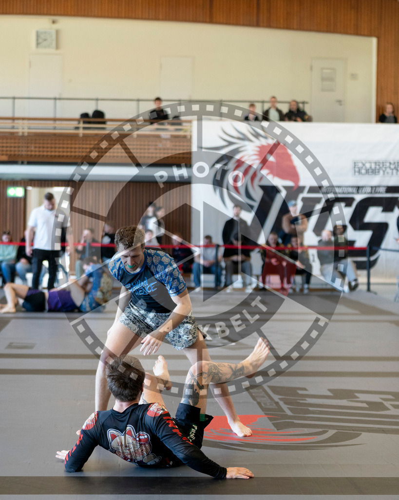 20250329PBB2131 | Fighters compete during the International Luta Livre (ILLCS) Germany IX Spring 2025 Competition spring on March 29, 2025 in Hannover, Germany.© Chiara Dazi
