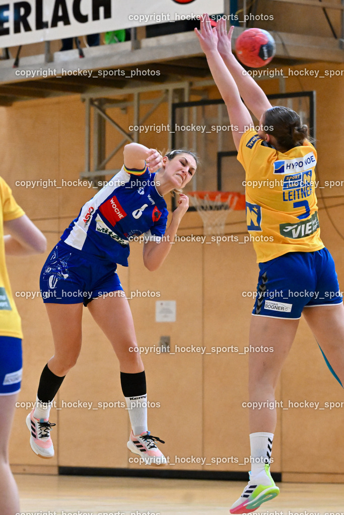 SC Ferlach Damen vs. Hypo Niederösterreich 18.11.2023 | #8 FRITZ Katharina, #3 LEITNER Nora