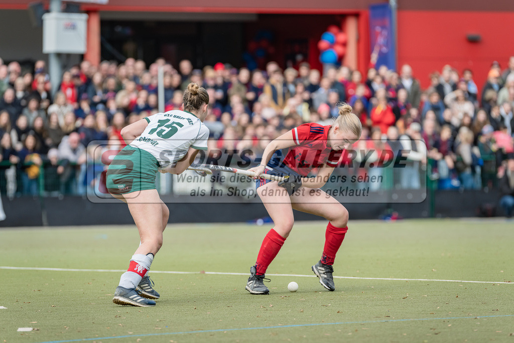 HK_20231022_106099 | Finale Deutsche Meisterschaft Feld WU16 Uhlenhorst Mülheim - Düsseldorfer HC am 22.10.2023 DHC, Düsseldorf ,