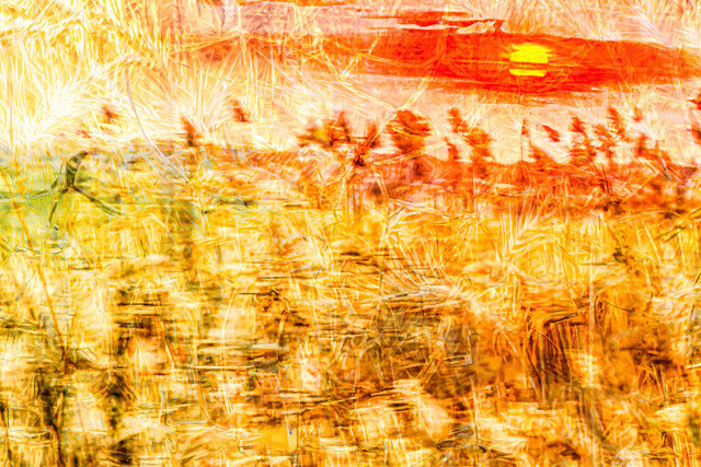 Reconstruction | This composition reimagines a landscape in motion that visually merges with a mosaic of stylized fractured glass. The union of different colors and textures brings a poetic avant-garde vibe into any creative space. This is a preview image. The original has a resolution of 10630 x 7087 px. - Realisiert mit Pictrs.com