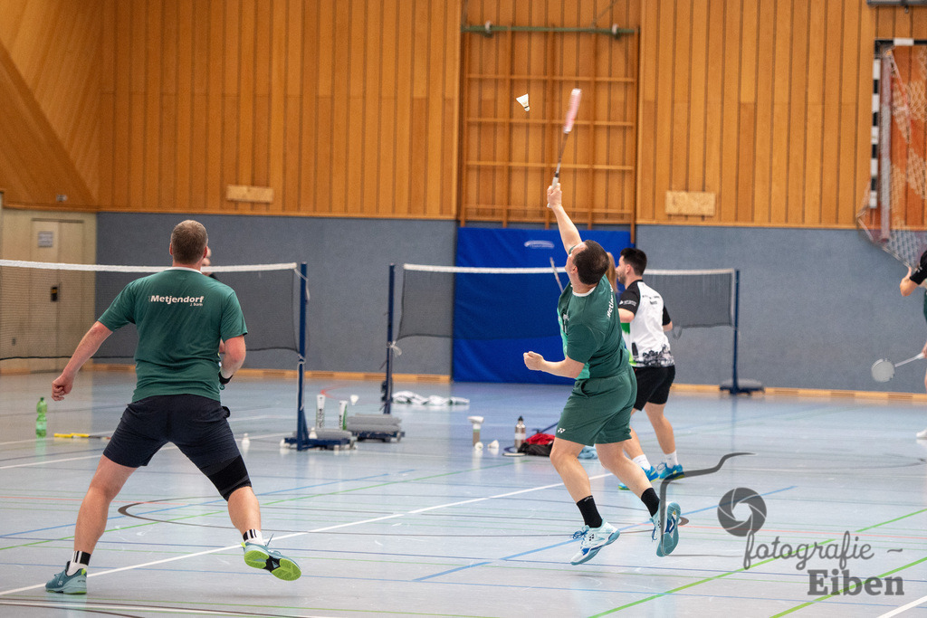 Spieltag Badminton TV Metjendorf | Tim Puls (TVM2); Spieltag Badminton TV Metjendorf am 16.02.2025; in Wiefelstede / Metjendorf (Sporthalle Auf dem Kamp), Photo: Philip Eiben 2025 - Realisiert mit Pictrs.com