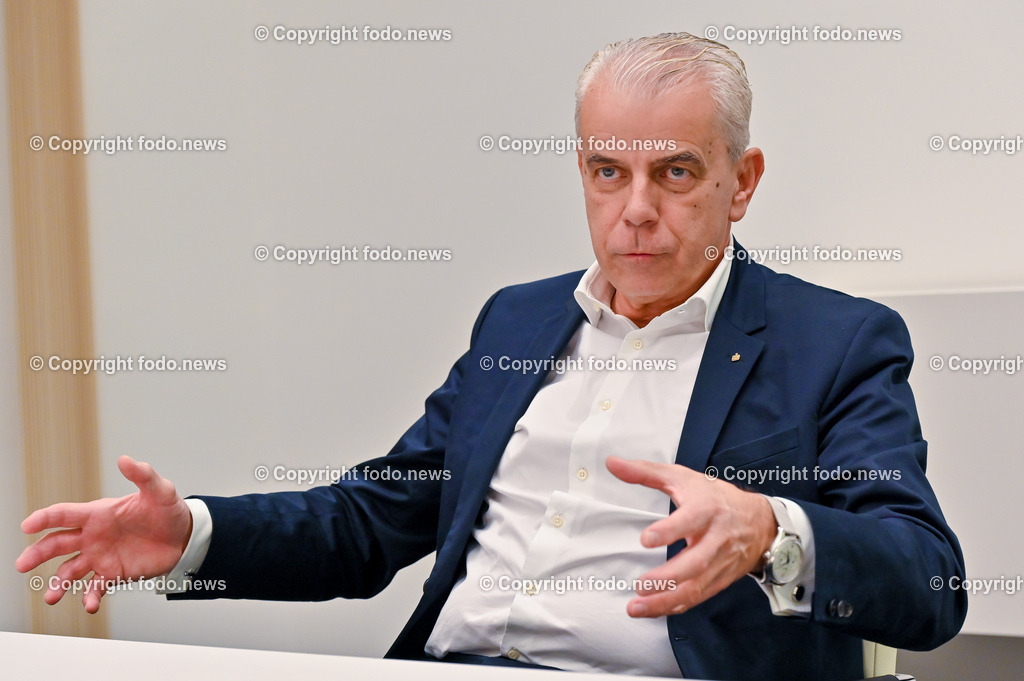 Herbert Walzhofer_ Vorstandsdirektor Sparkasse OÖ_ 19.01.2023-13 | 19.01.2023, Linz, AUT, Sparkasse Oberoesterreich im Bild Herbert Walzhofer (Vorstandsdirektor Sparkasse Ooe)