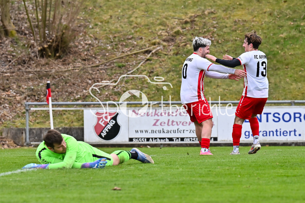 FC Affing - BC Aichach | Jubel nach 1-1